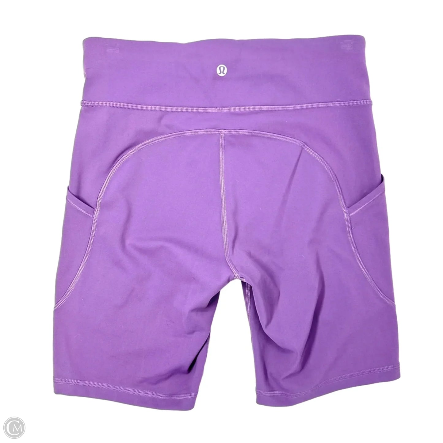 Athletic Shorts By Lululemon In Purple, Size: 8