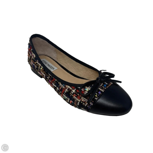 Tweed Shoes Flats By Steve Madden In Multi-colored, Size: 8