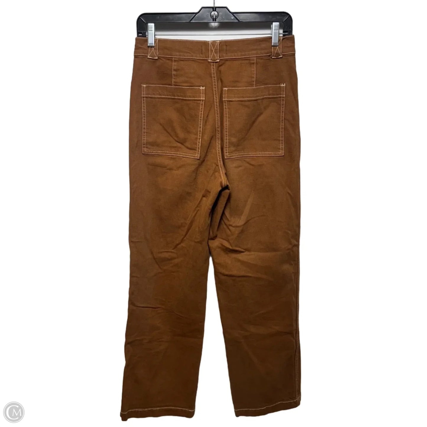 Pants Wide Leg By Madewell In Brown, Size: 4