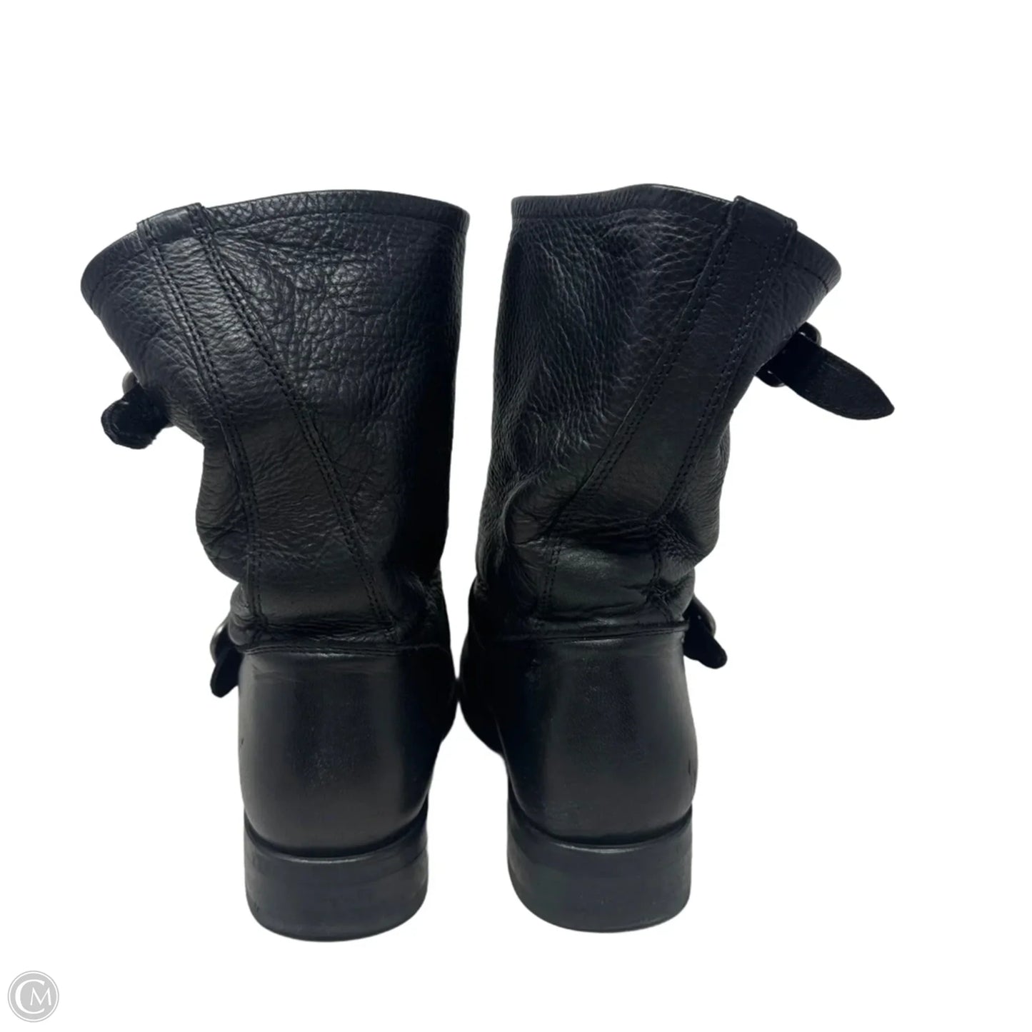 Veronica Boots Designer By Frye In Black, Size: 9