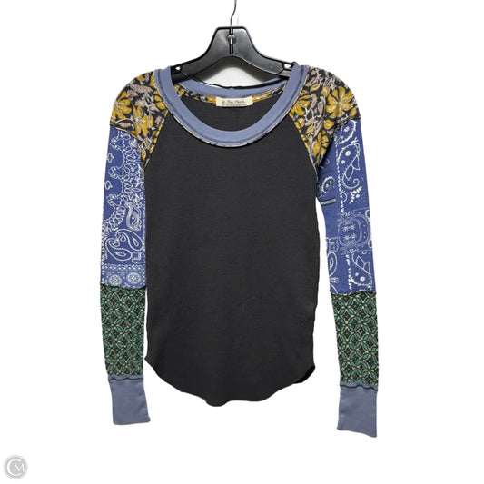 Top Long Sleeve By We The Free In Multi-colored, Size: S