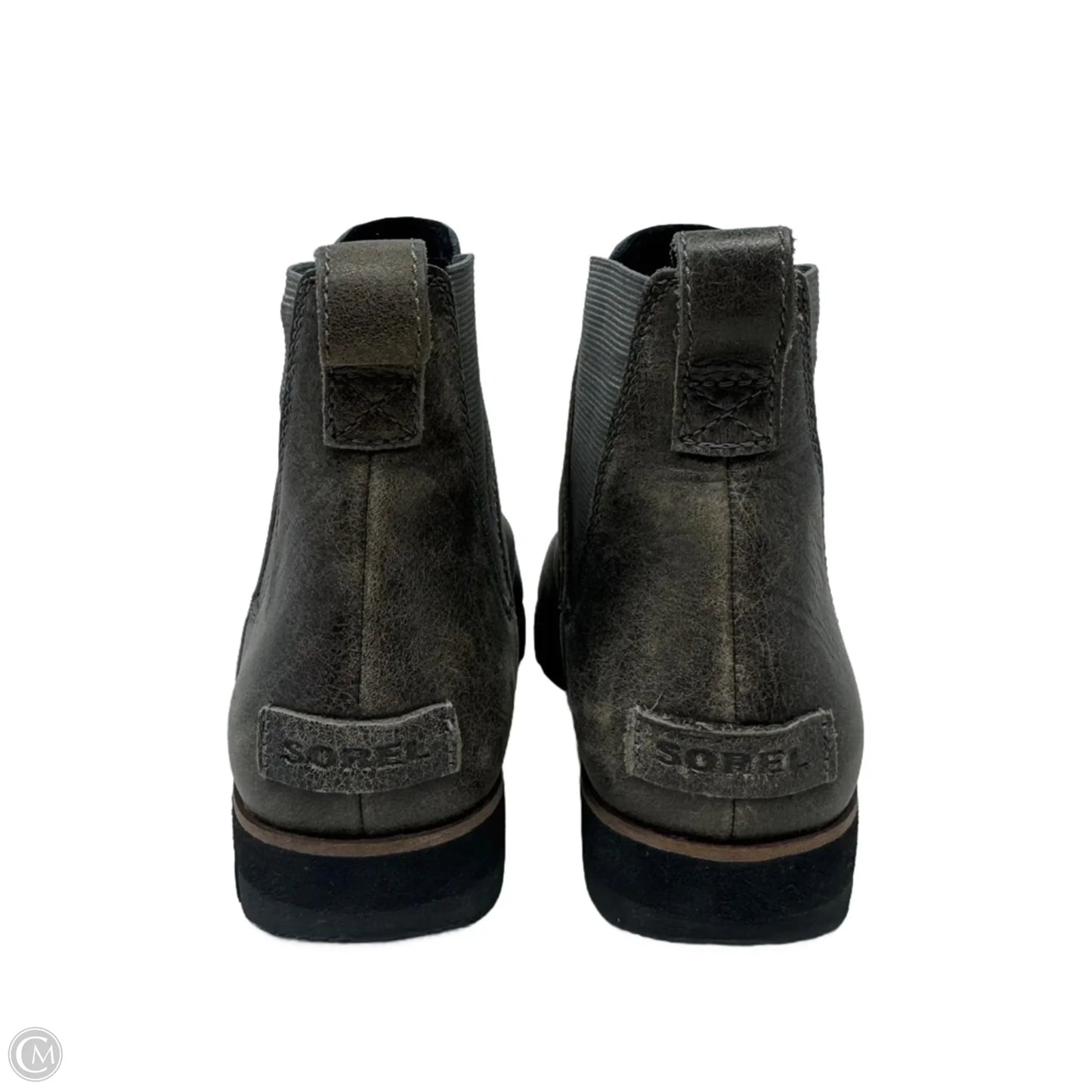 Harlow Boots Ankle Flats By Sorel In Grey, Size: 9