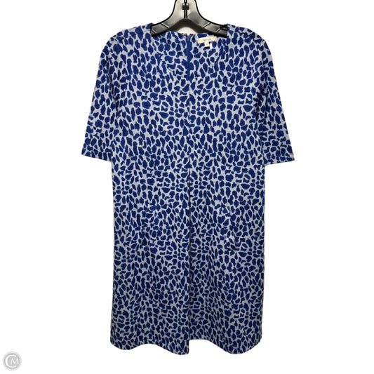 Knit Dress Casual Short By Tyler Boe In Blue & White, Size: M
