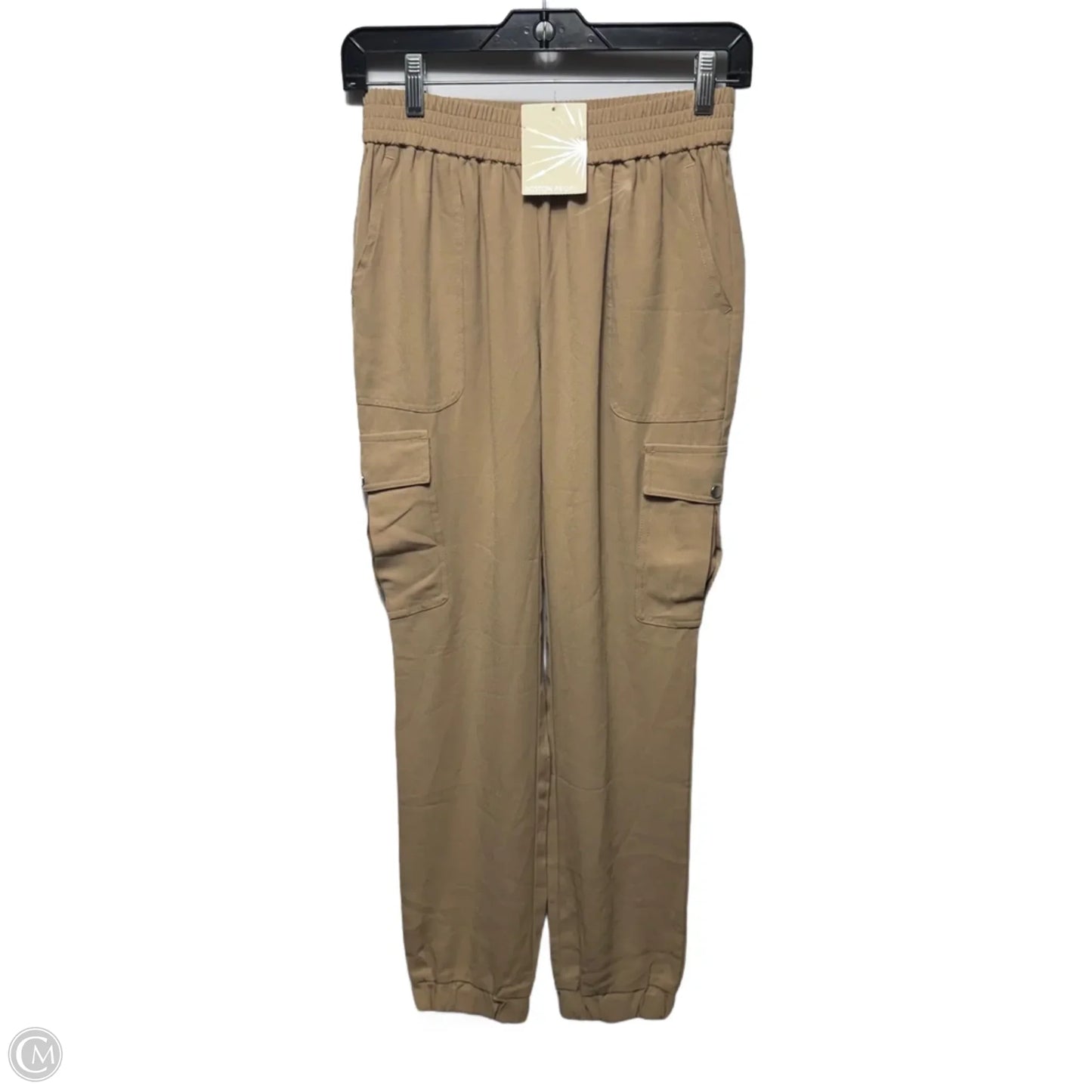 Proper Soft Cargo Pant By Boston Proper In Lattice Beige, Size: Xxs