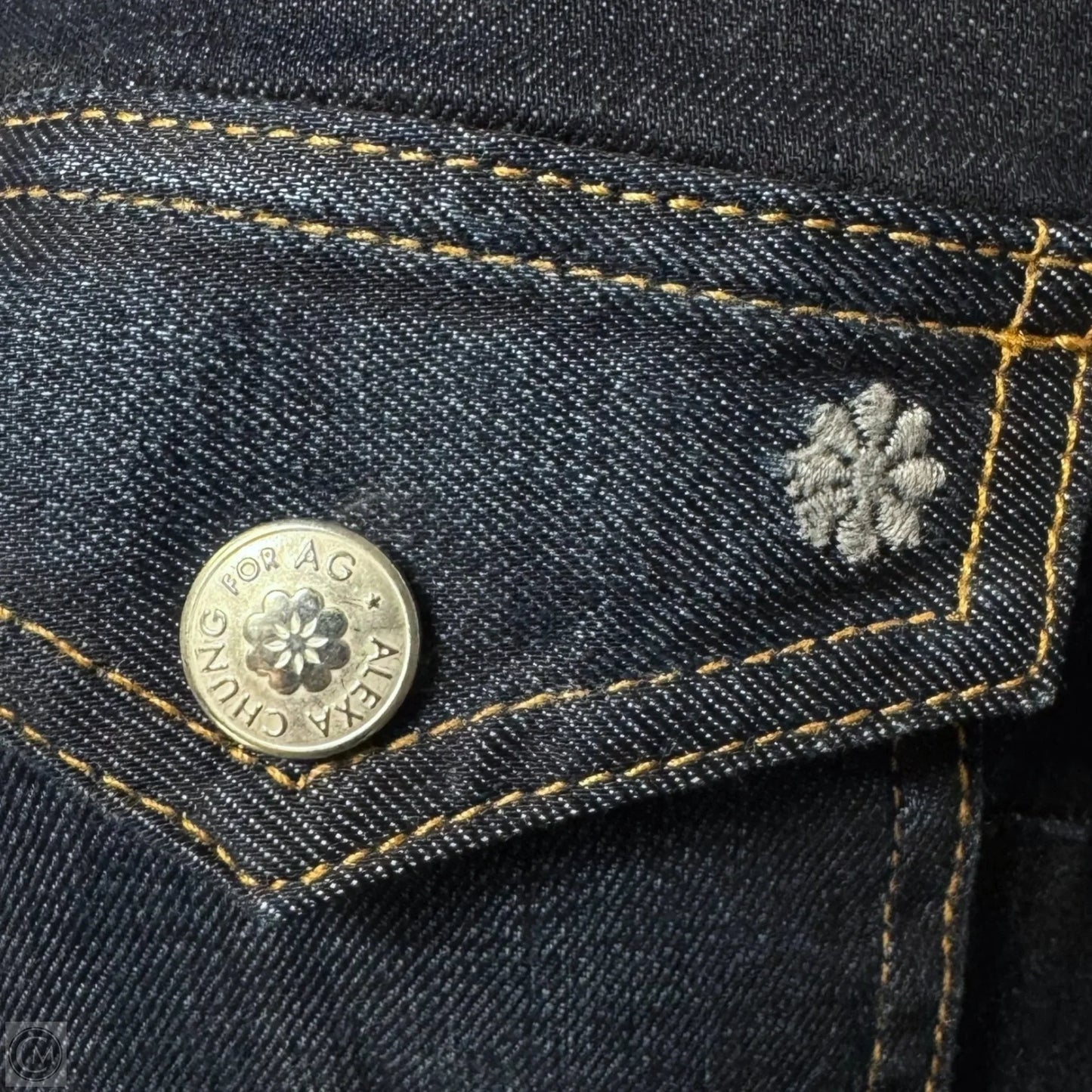 Pixie Denim Shirtdress By Alexa Chung For Adriano Goldschmied In Blue Denim, Size: M