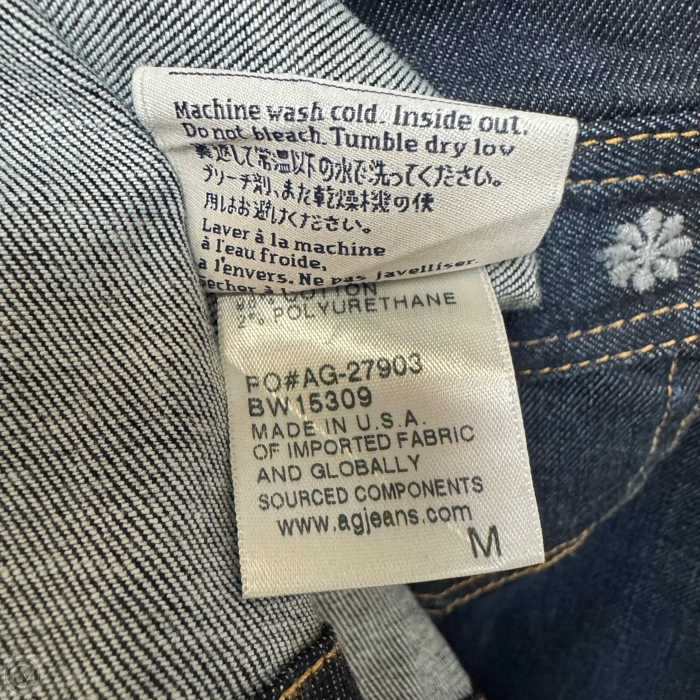 Pixie Denim Shirtdress By Alexa Chung For Adriano Goldschmied In Blue Denim, Size: M