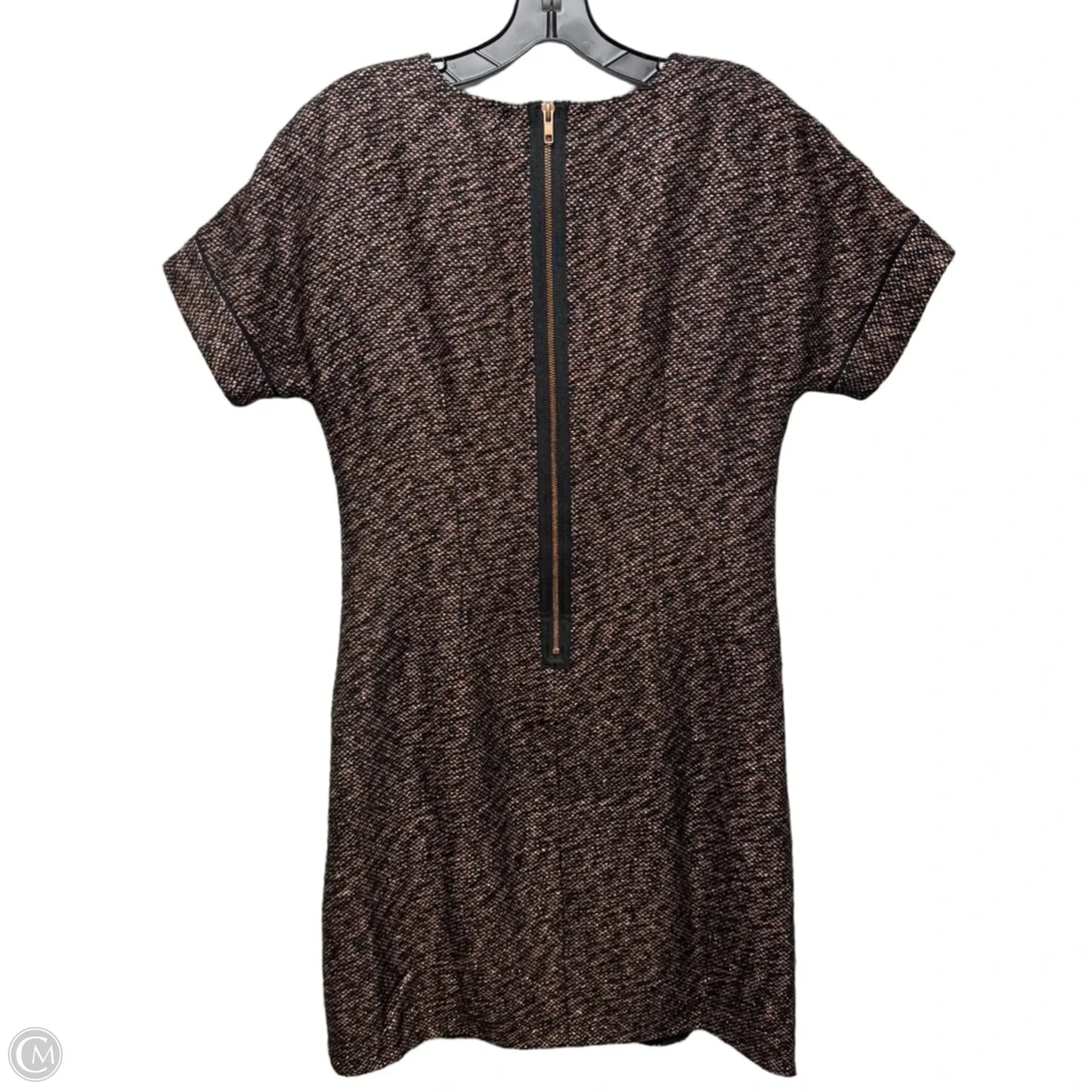Metallic Sheath Dress Short By J. Crew Collection In Rose Gold, Size: 6