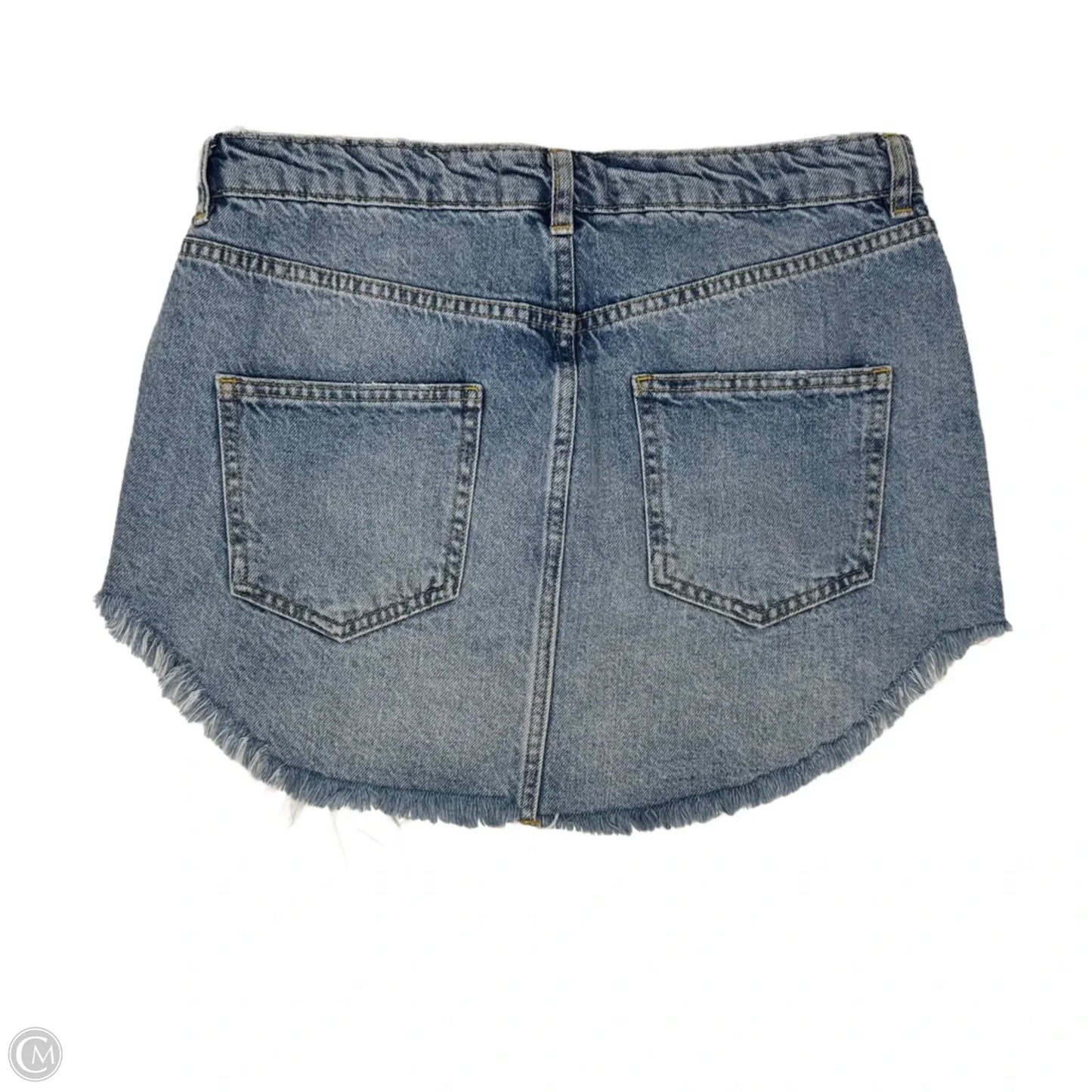 Skirt Mini & Short By We The Free In Blue Denim, Size: 8