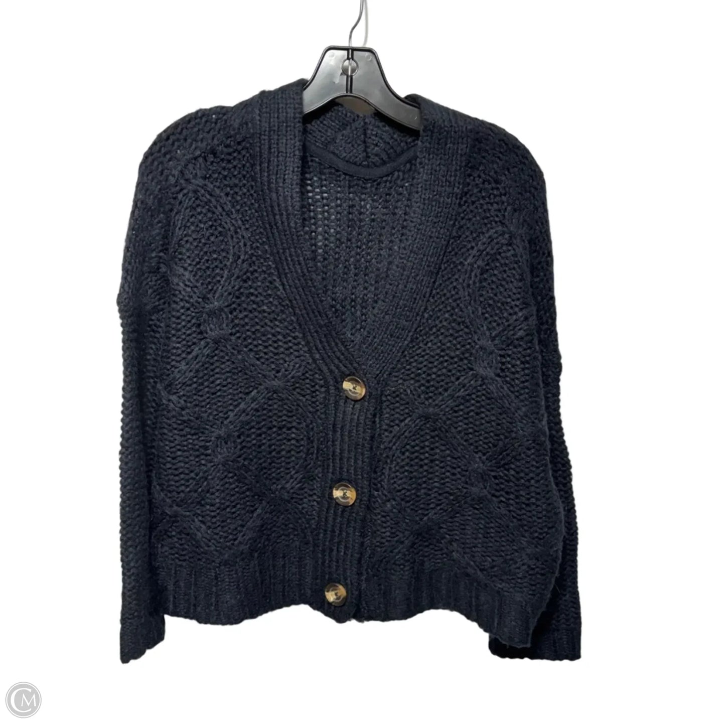 Sweater Cardigan By Rd Style In Navy, Size: S