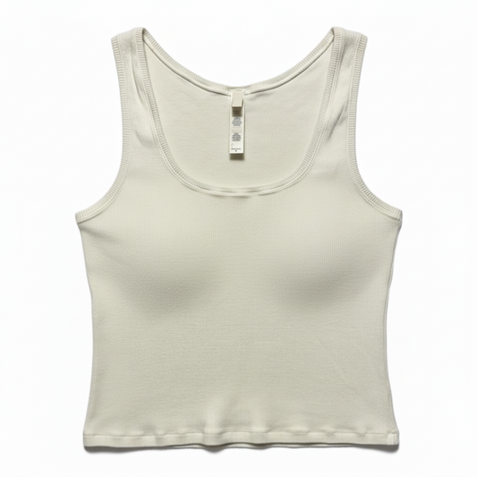 Tank Top By Skims In Cream, Size: XL