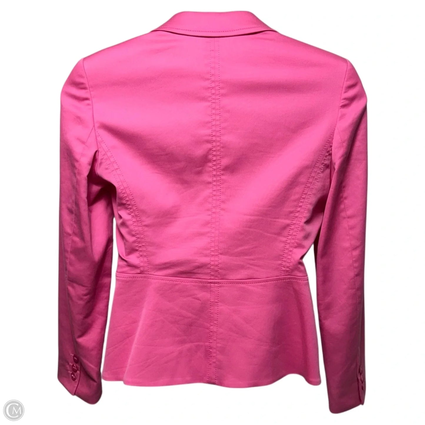 Blazer Designer By Escada In Pink, Size: M