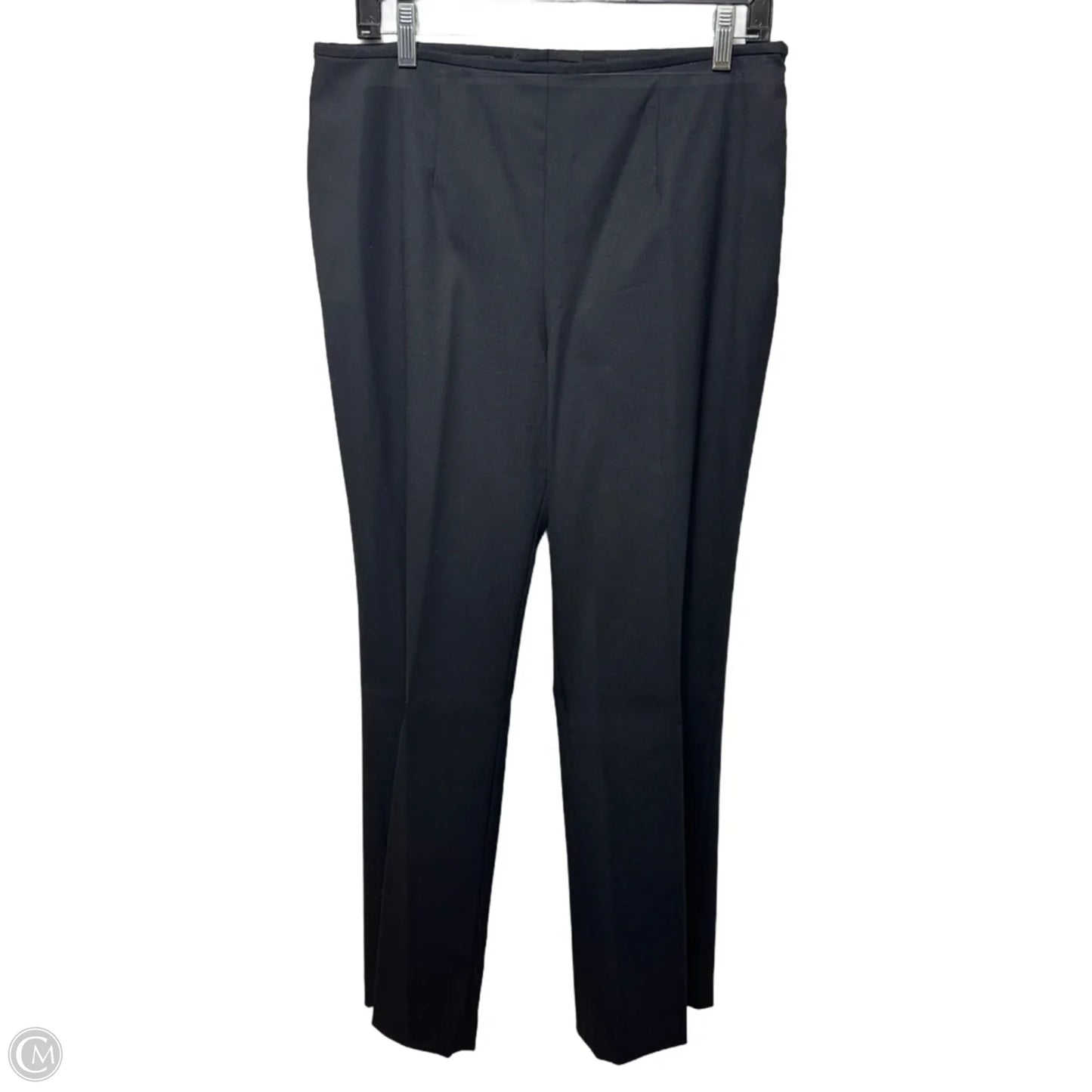 Wool Pants Designer By Escada In Black, Size: 12 (42 EU)