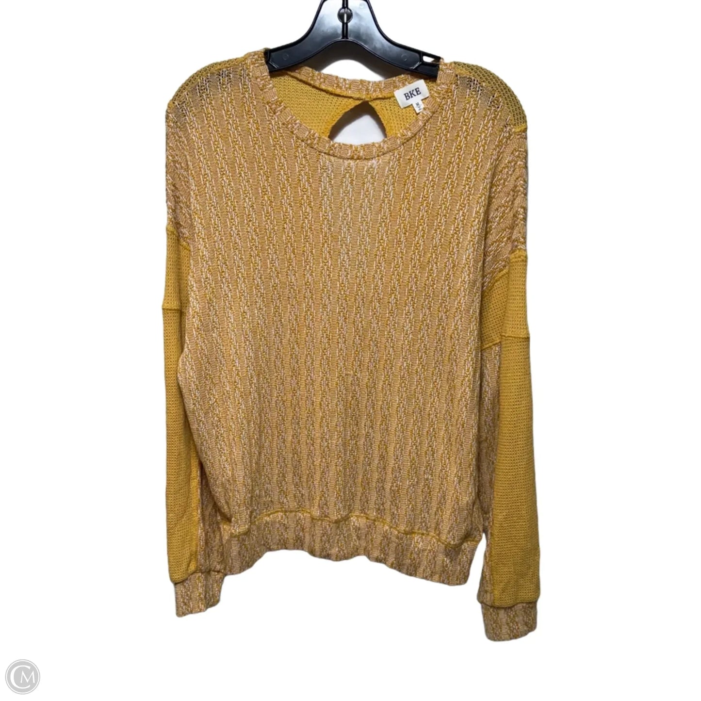Sweater By Bke In Yellow, Size: M