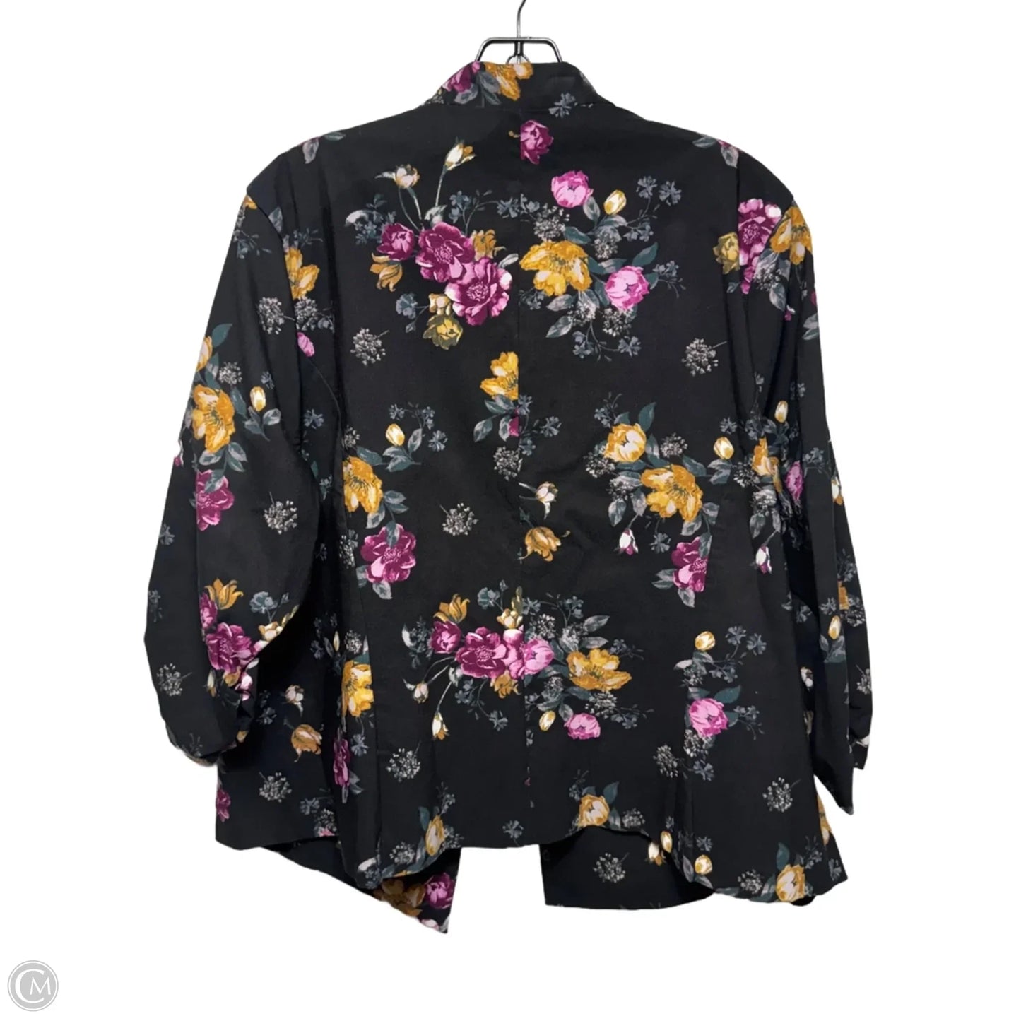 Blazer By Torrid In Floral Print, Size: 2x