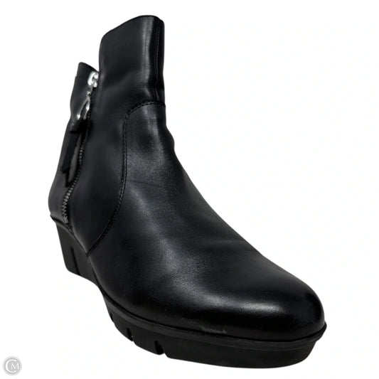 Balerma Wedge Booties By Pikolinos In Black, Size: 11.5