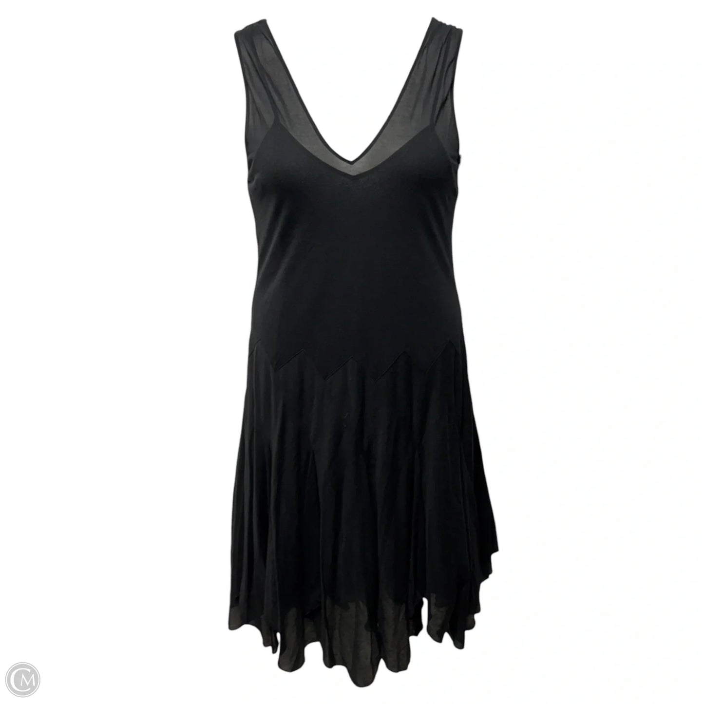Dress Casual Midi By Polo Ralph Lauren In Black, Size: M