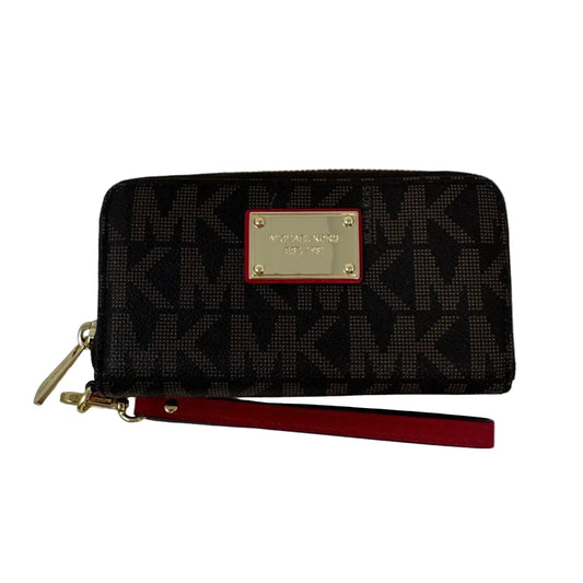 Wristlet Wallet Designer By Michael Kors, Size: Medium
