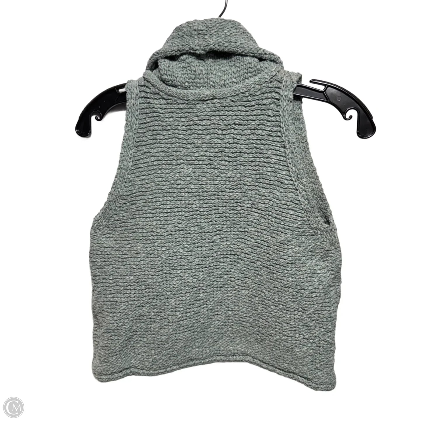 Turtleneck Sweater Tank By Pilcro In Aqua, Size: M