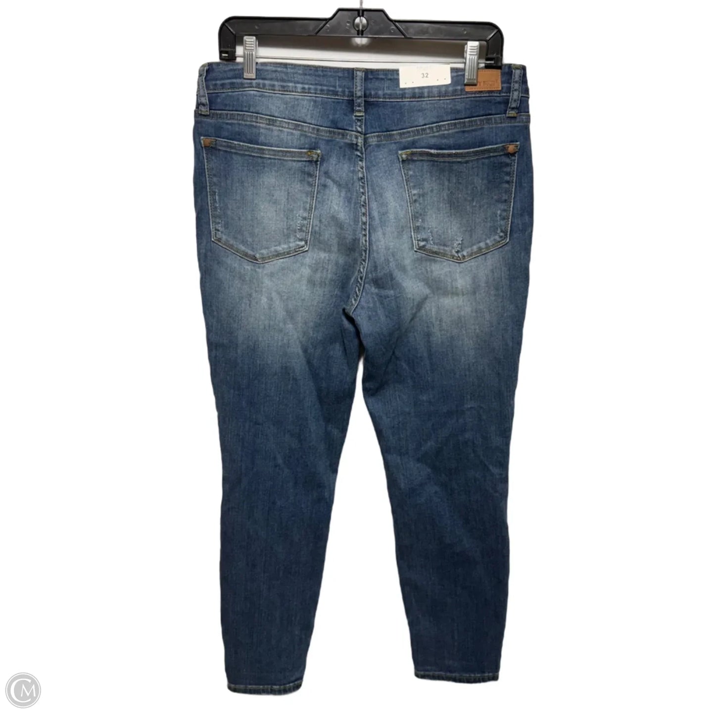 Jeans Boyfriend By Judy Blue In Blue Denim, Size: 14
