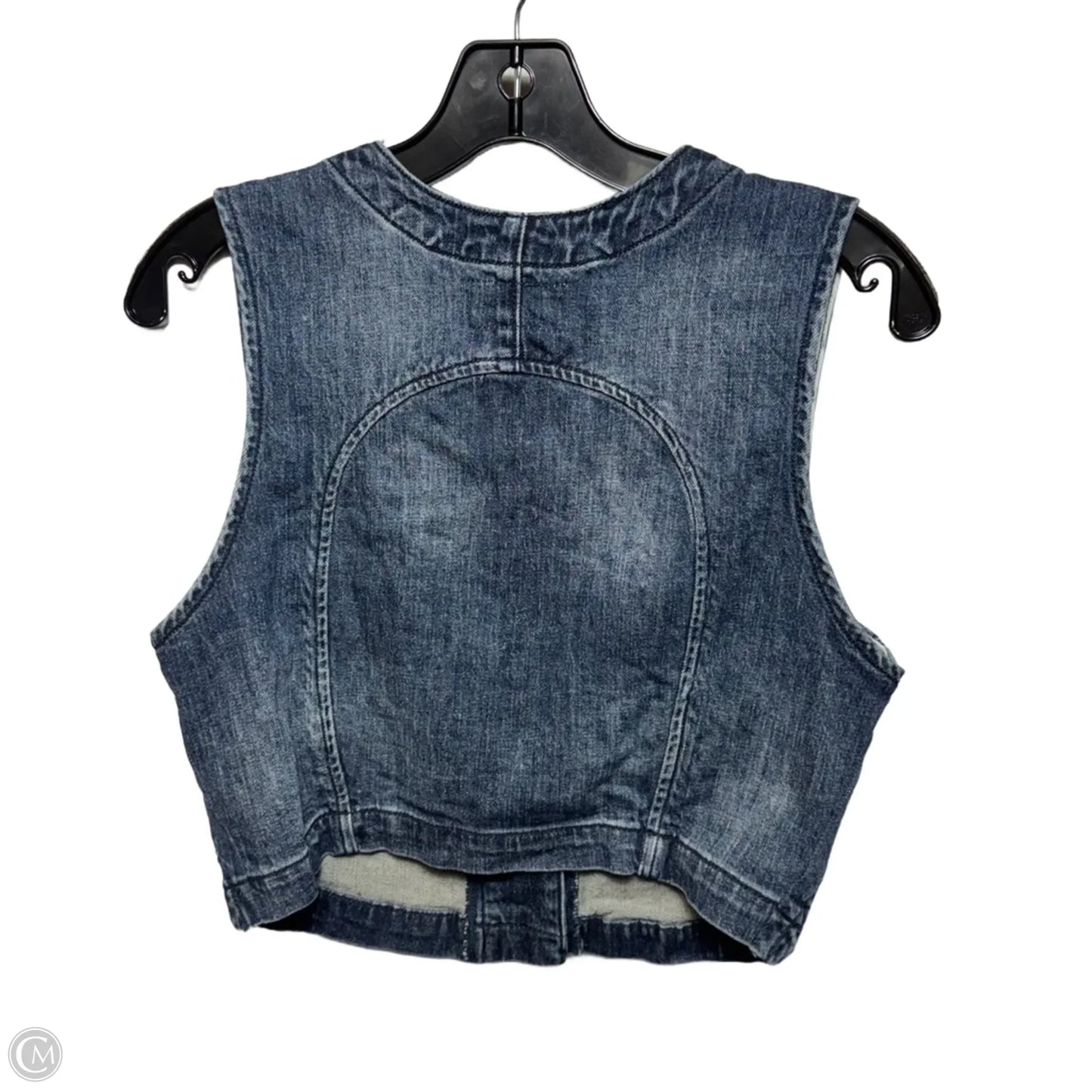 Vest Other By Pilcro In Blue Denim, Size: M