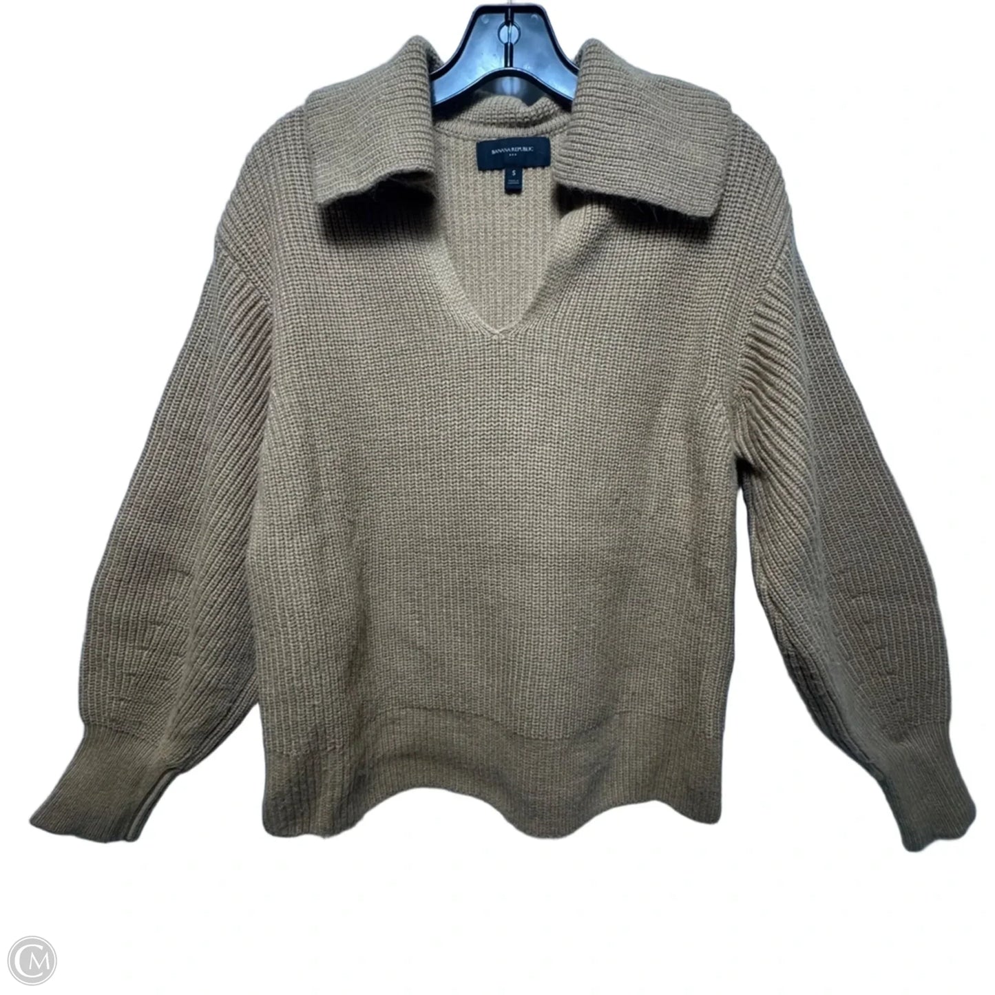 Sweater By Banana Republic In Tan, Size: S