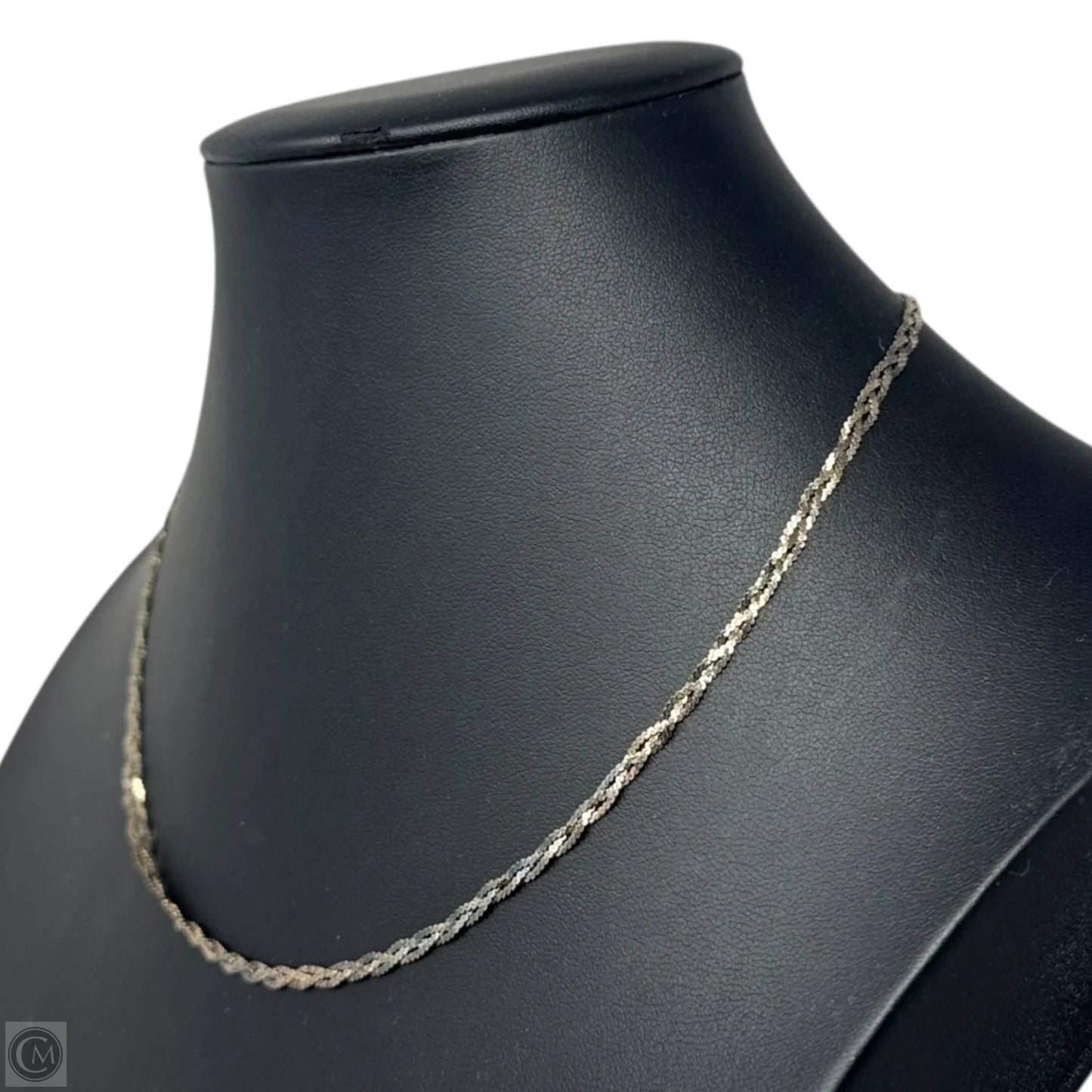 Braided Sterling Silver Chain Necklace