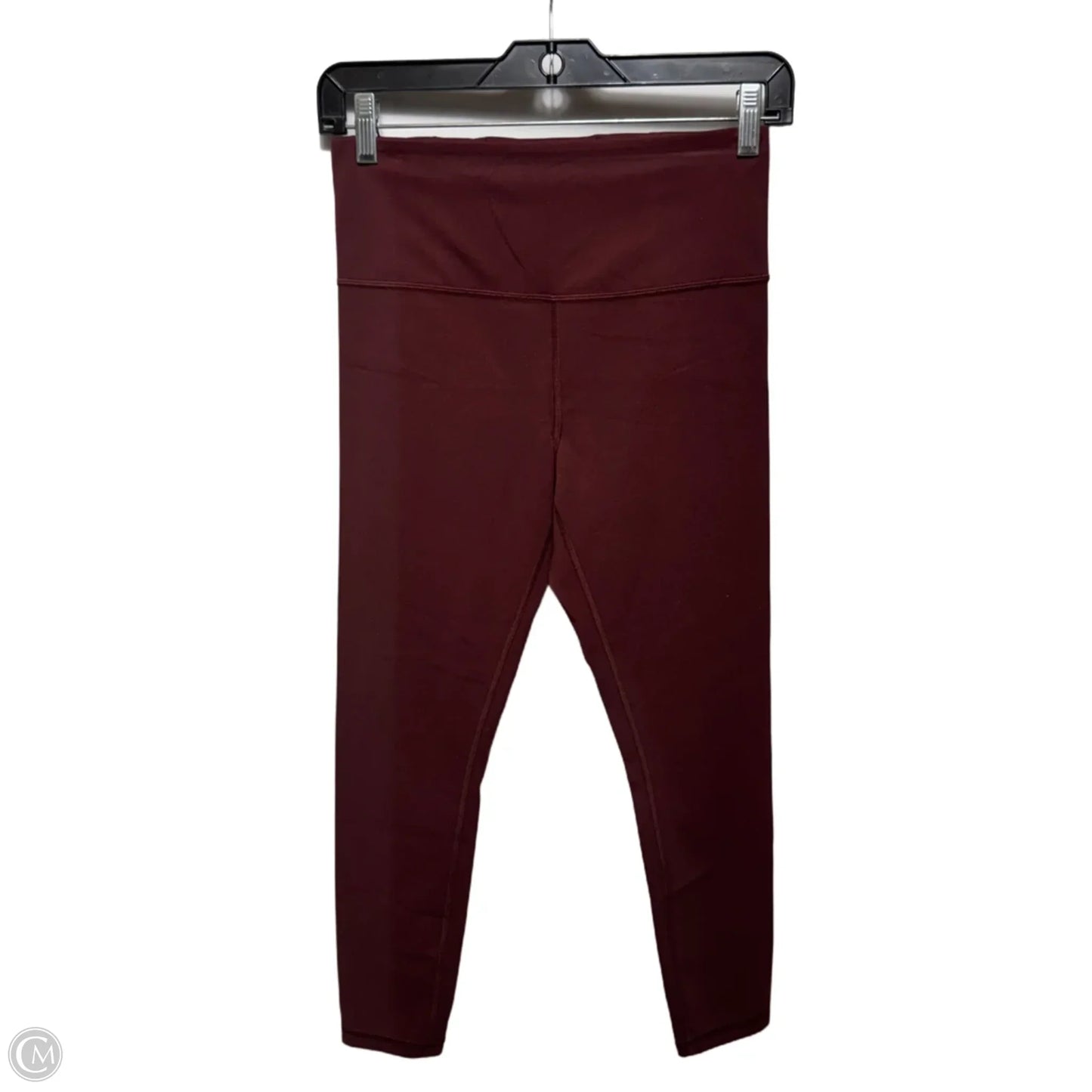 Athletic Leggings By Athleta In Maroon, Size: S