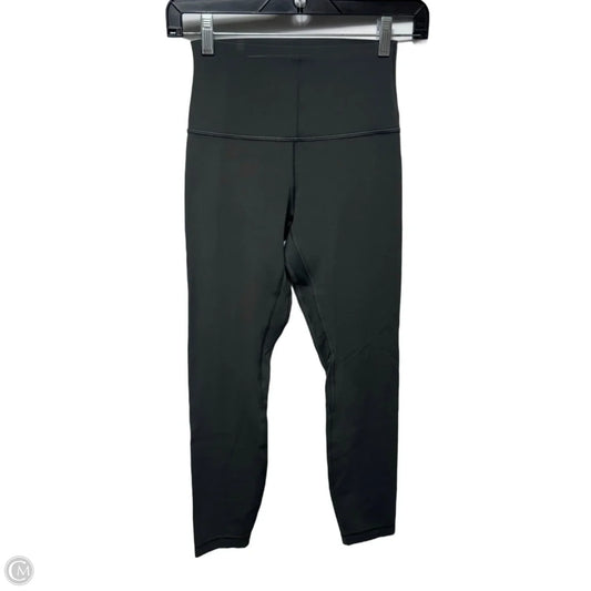 Athletic Leggings By Lululemon In Grey, Size: 4