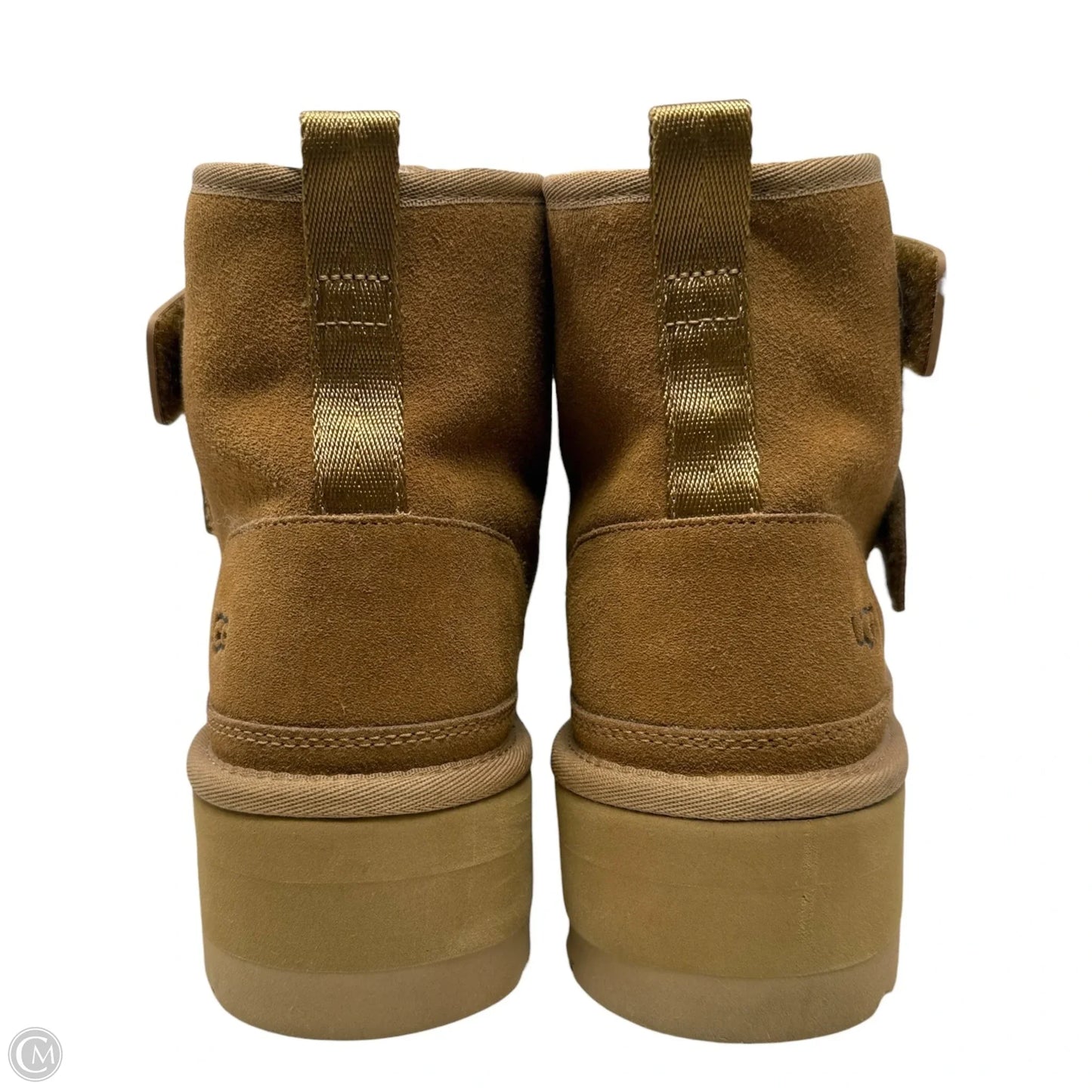 Neumel Platform Boots Designer By Ugg In Tan, Size: 10