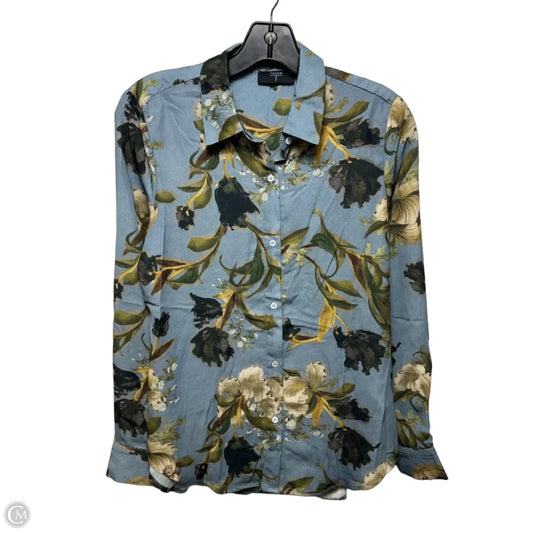 Top Long Sleeve By Tahari In Multi-colored, Size: S
