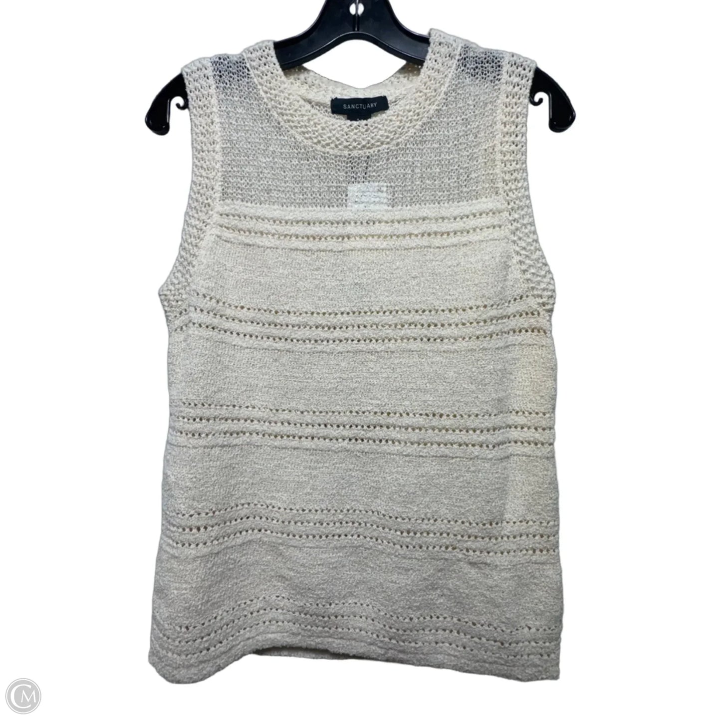 Vest Sweater By Sanctuary In Cream, Size: S