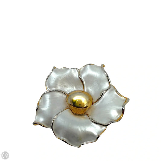 Magnolia Flower Statement Brooch