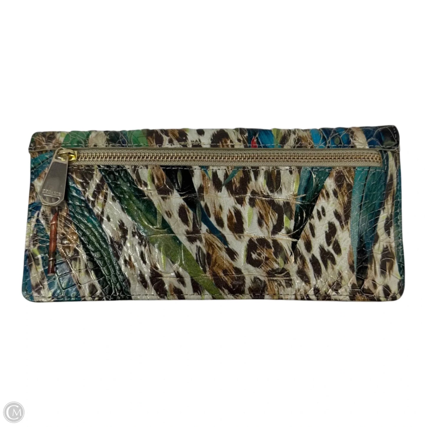 Ady Bifold Snap Wallet Designer By Brahmin, Size: Medium