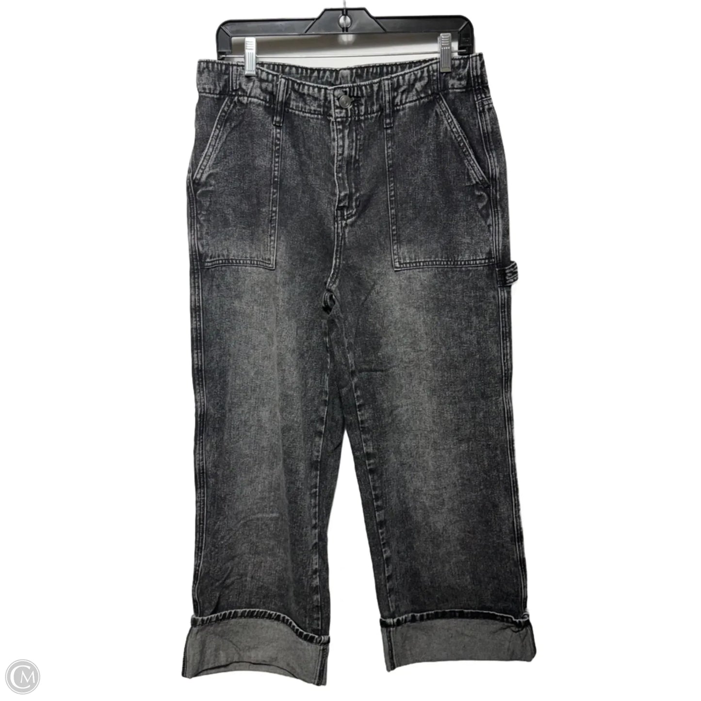 Jeans Wide Leg By And Now This In Grey, Size: 31