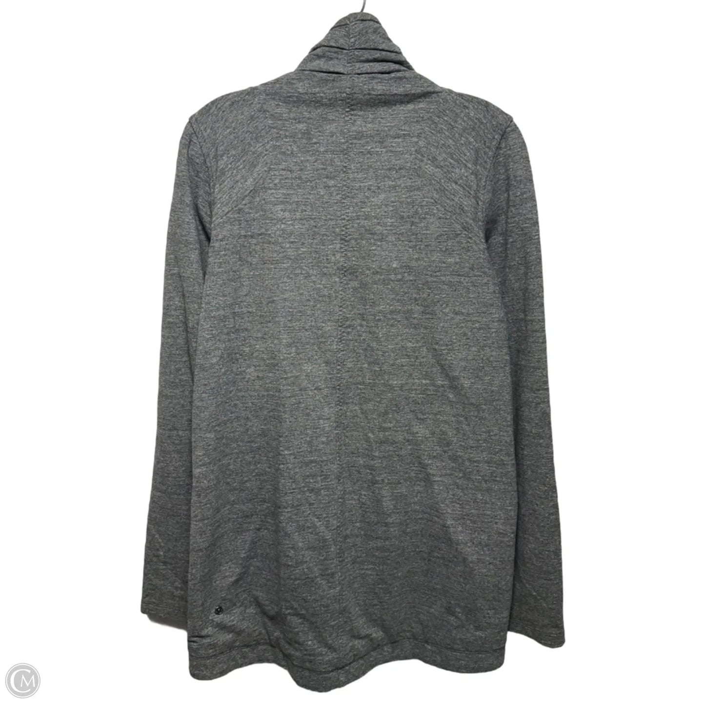 Athletic Jacket By Lululemon In Grey, Size: 6