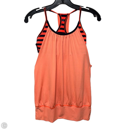 Athletic Tank Top By Lululemon In Orange, Size: 6