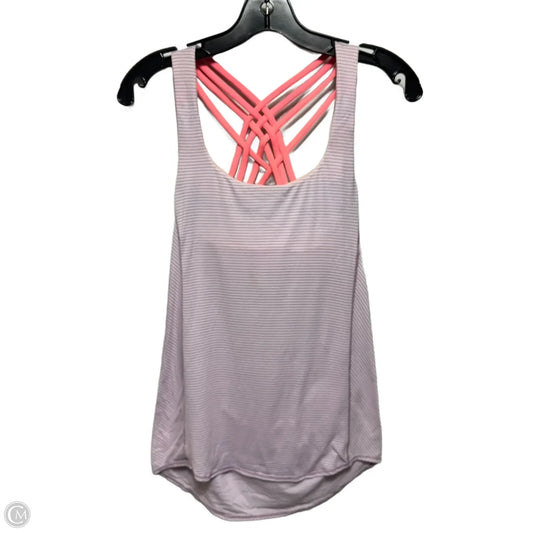 Athletic Tank Top By Lululemon In Multi-colored, Size: 4