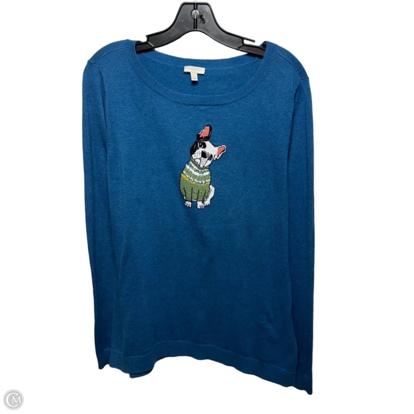 Sweater By Talbots In Blue, Size: L
