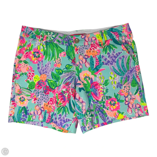 Jayne Knit Shorts Designer By Lilly Pulitzer In Multi-colored, Size: 8