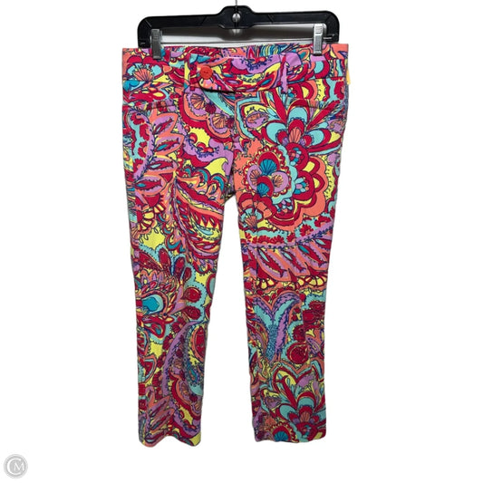 Pants Designer By Lilly Pulitzer In Multi-colored, Size: 4
