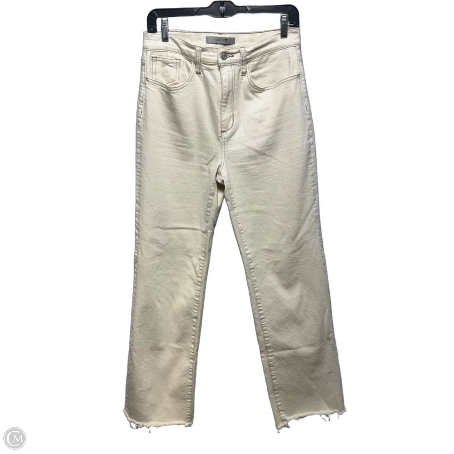 Jeans Straight By Joes Jeans In Cream Denim, Size: 8/29