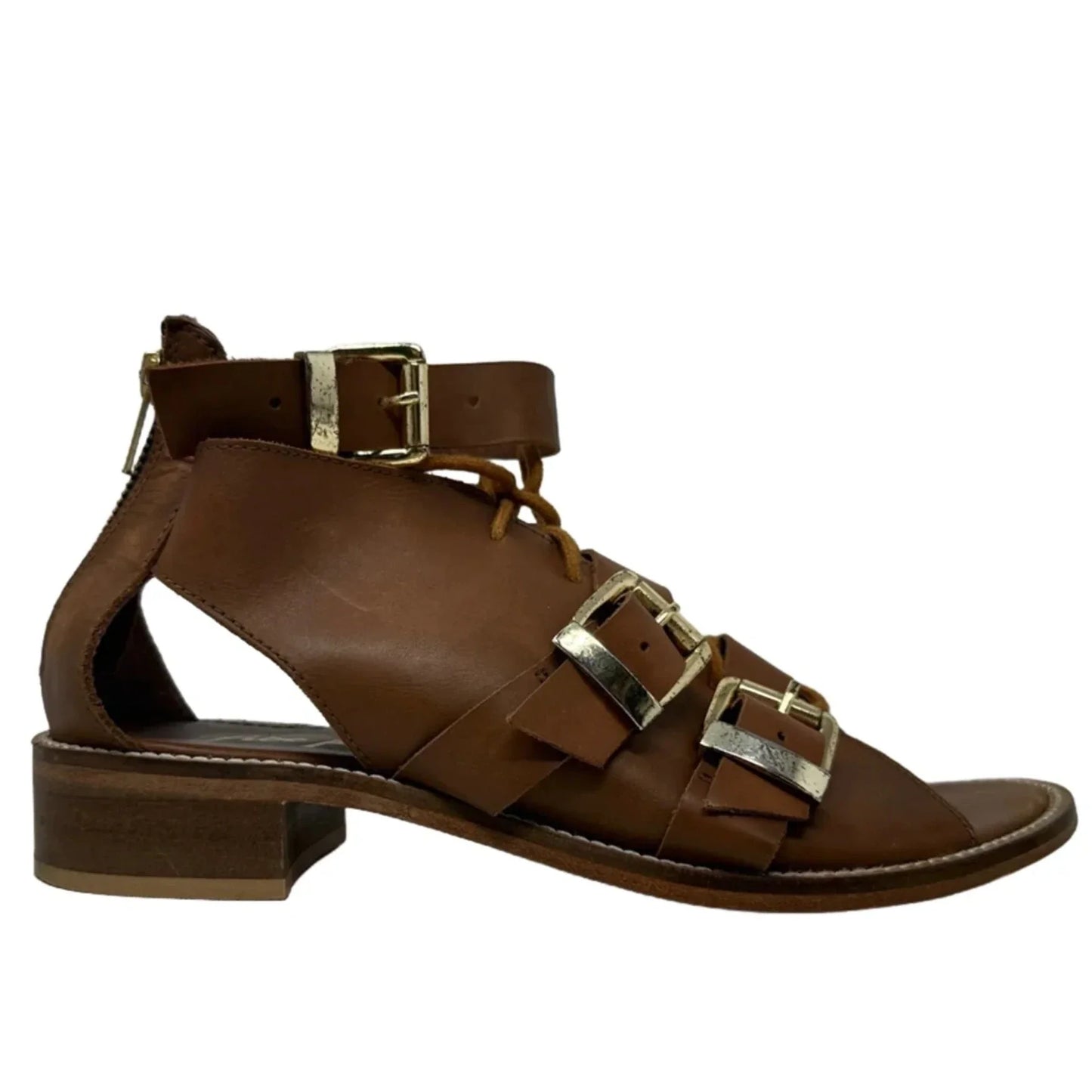 Ocean Views Boot Sandals 
By Free People In Tan, Size: 8.5