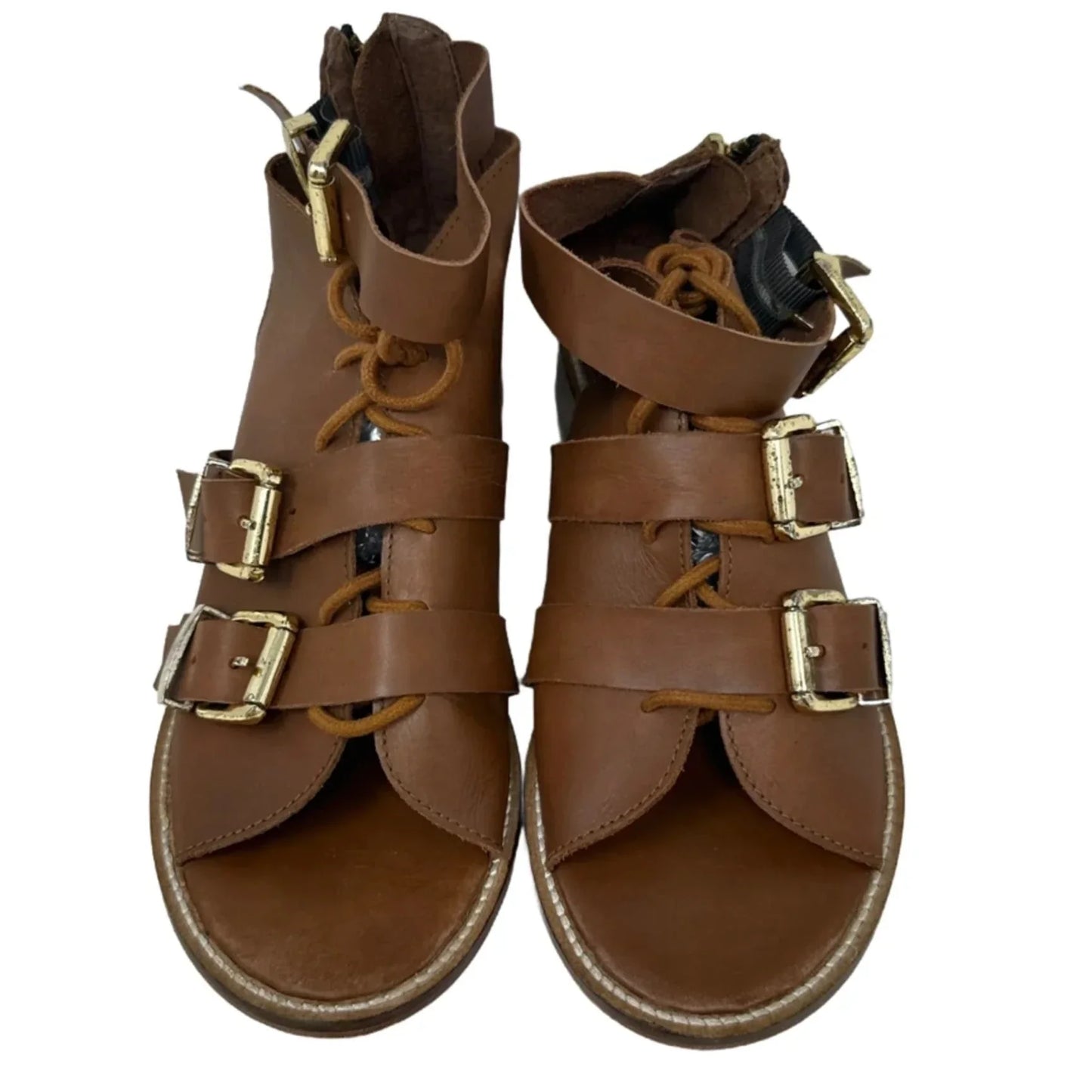 Ocean Views Boot Sandals 
By Free People In Tan, Size: 8.5