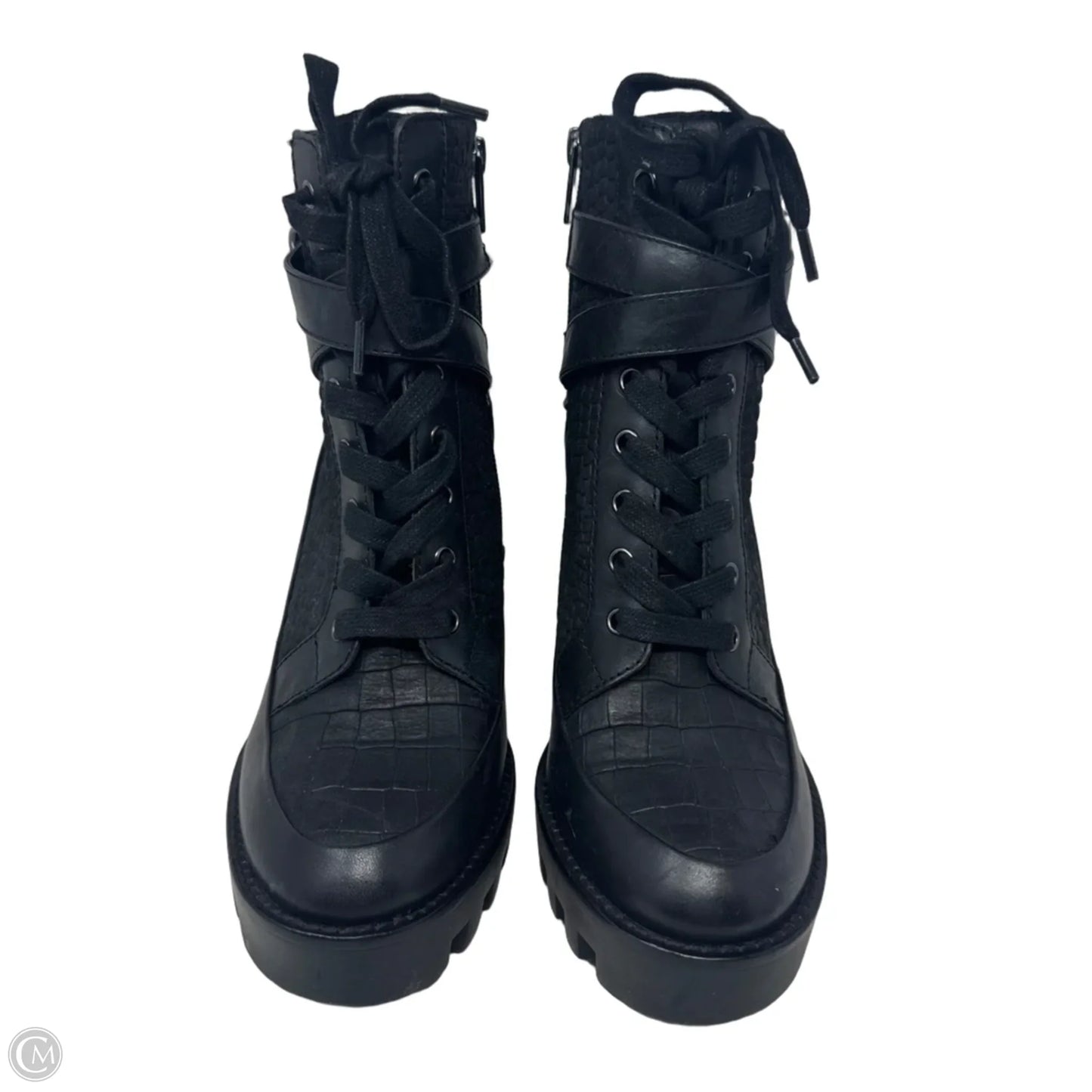 Boots Ankle Heels By Antonio Melani In Black, Size: 8