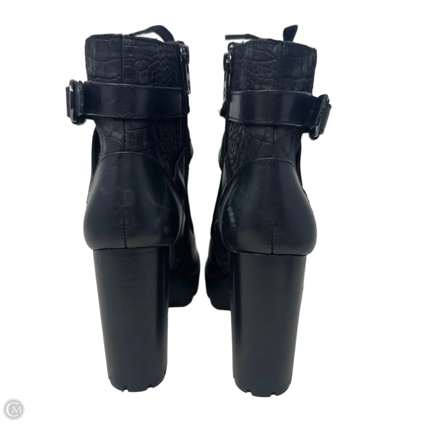 Boots Ankle Heels By Antonio Melani In Black, Size: 8