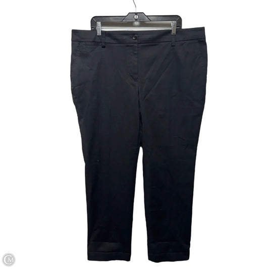 Pants Chinos & Khakis By Talbots In Black, Size: 18p