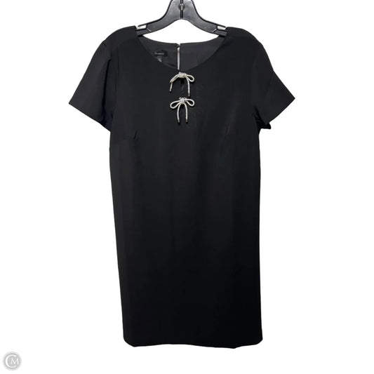 Dress Casual Midi By Talbots In Black, Size: 12