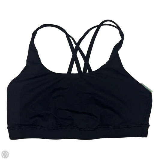 Athletic Bra By Lululemon In Black, Size: 12