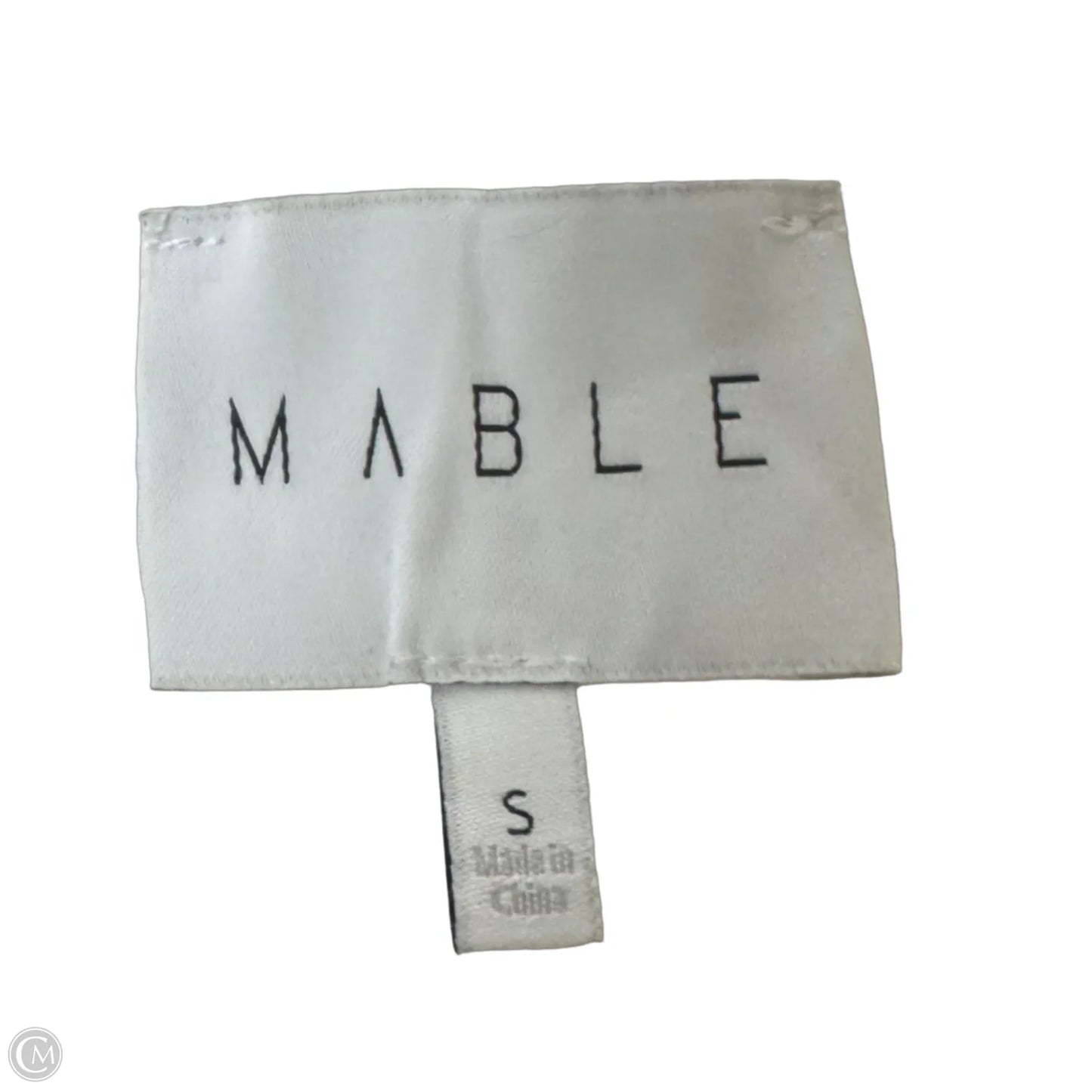 Drop Waist Bubble Hem Dress Casual Short By Mable In White, Size: S