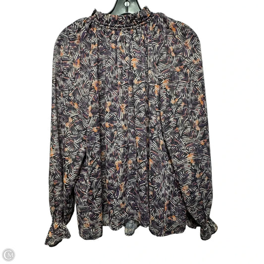 Top Long Sleeve By TheKorner In Multi-colored, Size: L